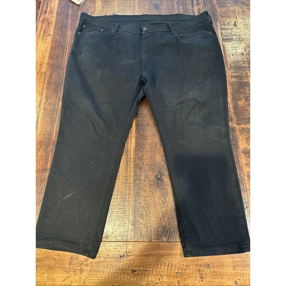 Levis 541 Black Men's Jeans‎ Denim Size 46 X 25.5